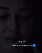 دیدی اخرشم رفت اون که میگفت🖤: