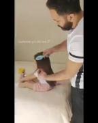  موهاي بچع تو شونه کن🥹🧸🌱❤:❤❤