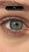 زیبایی چشم های قهوه‌ای و عسلی >>> 