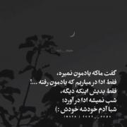 ما یادمون نمیره فقط ادا در میارم که یادمون رفته