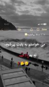 میخواستم به پایت پیر شوم نه به یادت💔