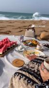 پیک نیک دلنشین در سواحل زیبای چابهار