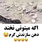 واکنش خنده‌دار مار به شوخی با دمش