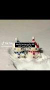 بیا کیتی برفی درست کنیم🎀🦄‌‌‌‌‌‌‌