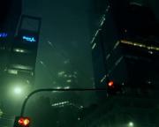 حس و حال قدم زدن در یک شهر شبانه و بارانی