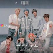 رنگ مورد علاقه ی اعضا 💗🍡•☆"'