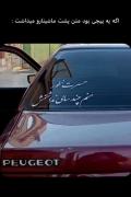 حسرت مخور: دلنوشته‌ای بر شیشه عقب خودروی پژو
