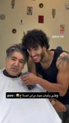 این سری با باباش اومده پدر و پسر چه خوشتیپن😂😂