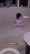 لحظات بامزه و خنده دار از شیطنت‌های شیرین کودکانه