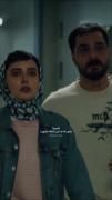 لحظه‌ای دراماتیک از یک سریال ایرانی با دیالوگ عمیق و موسیقی روسی