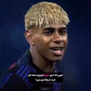 نمایش مهارت‌های بازیکن فوتبال با آهنگ پرطرفدار لبوبو