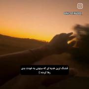 قشنگترین هدیه به خودم : رها کردن ادمای سمی زندگیمه :)