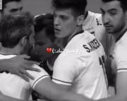 ادیت غمگین و دیدنی از صابر کاظمی در تیم ملی والیبال