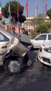 نتیجه تصادف شاهین با پژو ۴۰۵ و مقایسه ایمنی دو خودرو
