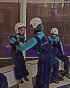 تجربه هیجان‌انگیز پرواز یک کودک در تونل باد