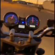 خیابون گردی تو خنج با سی بی ۱۳۰۰