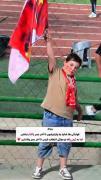 وفاداری هوادار کوچک پرسپولیس به تیم محبوبش در استادیوم