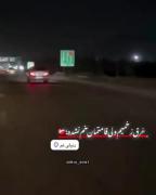 دست فرمان حرفه‌ای و دریفت دیدنی در جاده شب