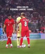 درگیری لامین یامال و آردا گولر در انتخابی جام جهانی