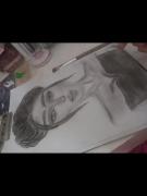 نقاشی ترند. سیاه قلم. چالش. اموزشی