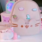 کوله پشتی دخترانه کیوت: تزئینات و وسایل جذاب