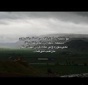 همه جای بدنم زخمه خسته ام از ناراحت بودن