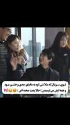 شی اون که توی فیلم یک مافیای جدی و خشن حالا پشت صحنه...🤣🤣