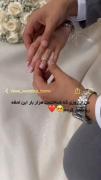 لحظه شیرین نامزدی و تعهد ابدی: فکرم غرق چشاته...