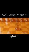 با کدوممم شطرنج بازیی میکنی؟😂💘..........