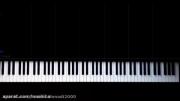 ویدیو پیانو عاشقانه و غمگین نگاه کردنی